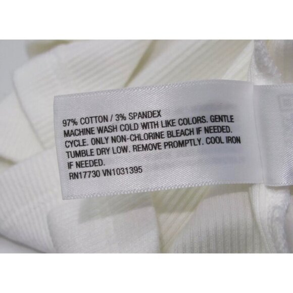 Universal Thread Women's Ribbed Shrunken Short Sleeve Scoop Neck Tee Gray XL - Picture 3 of 5